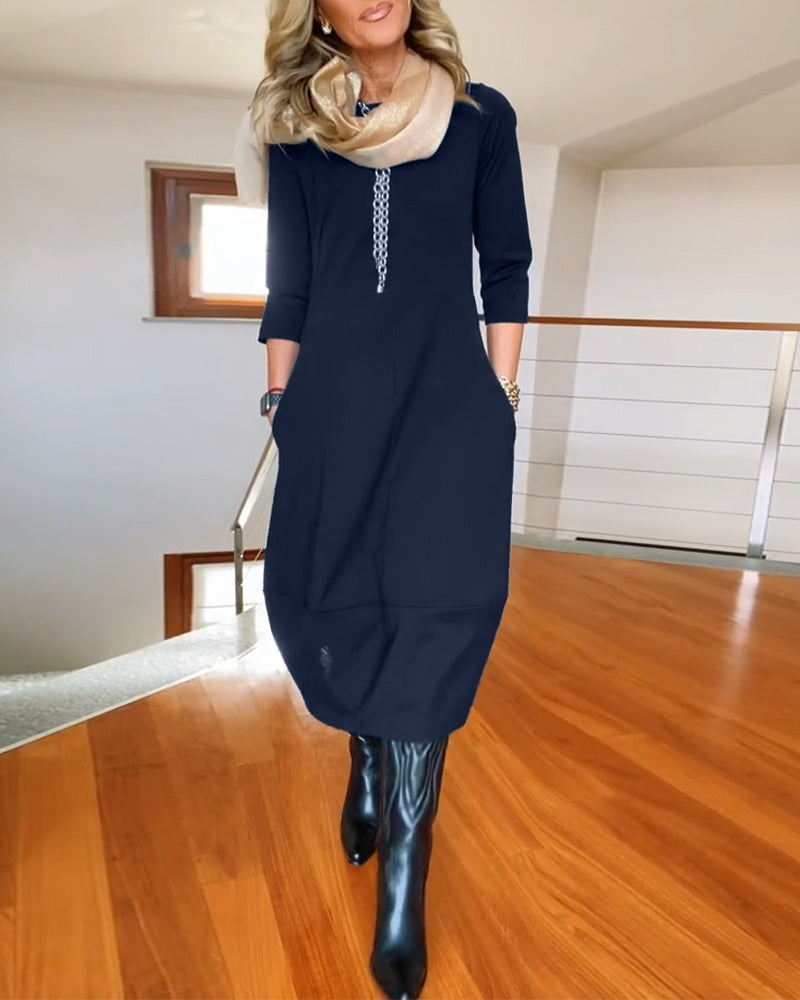 Robe élégante et confortable
