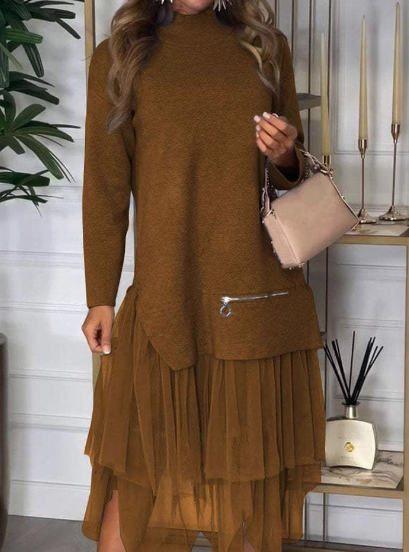 Robe de luxe deux en un