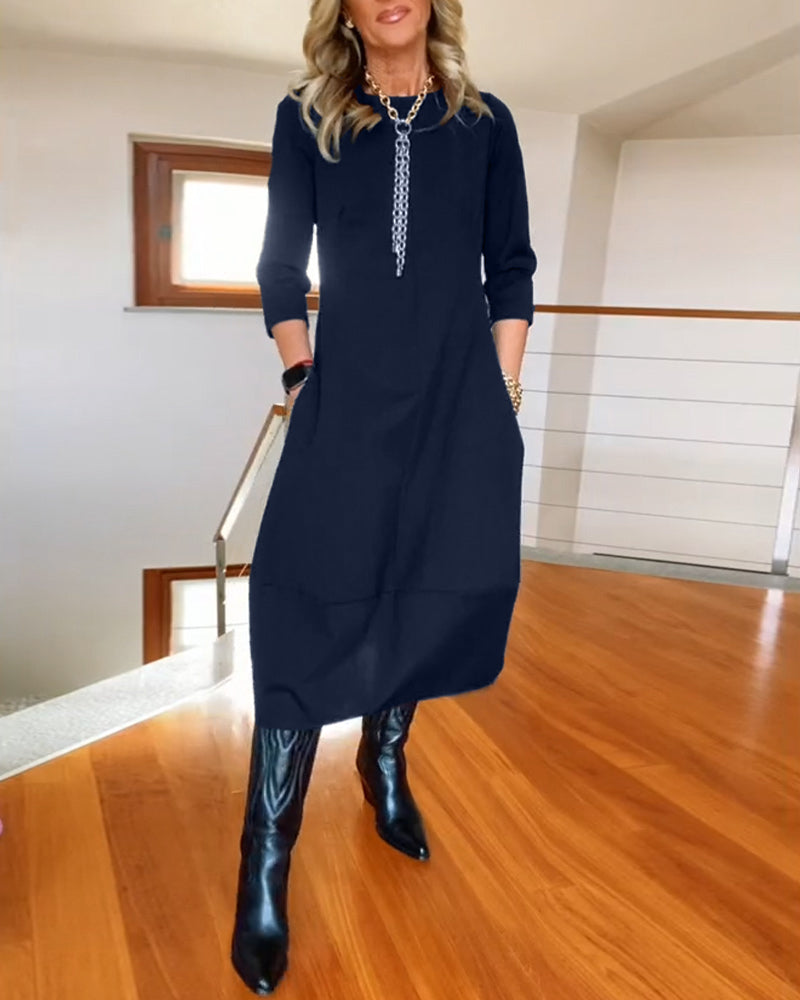 Robe élégante et confortable