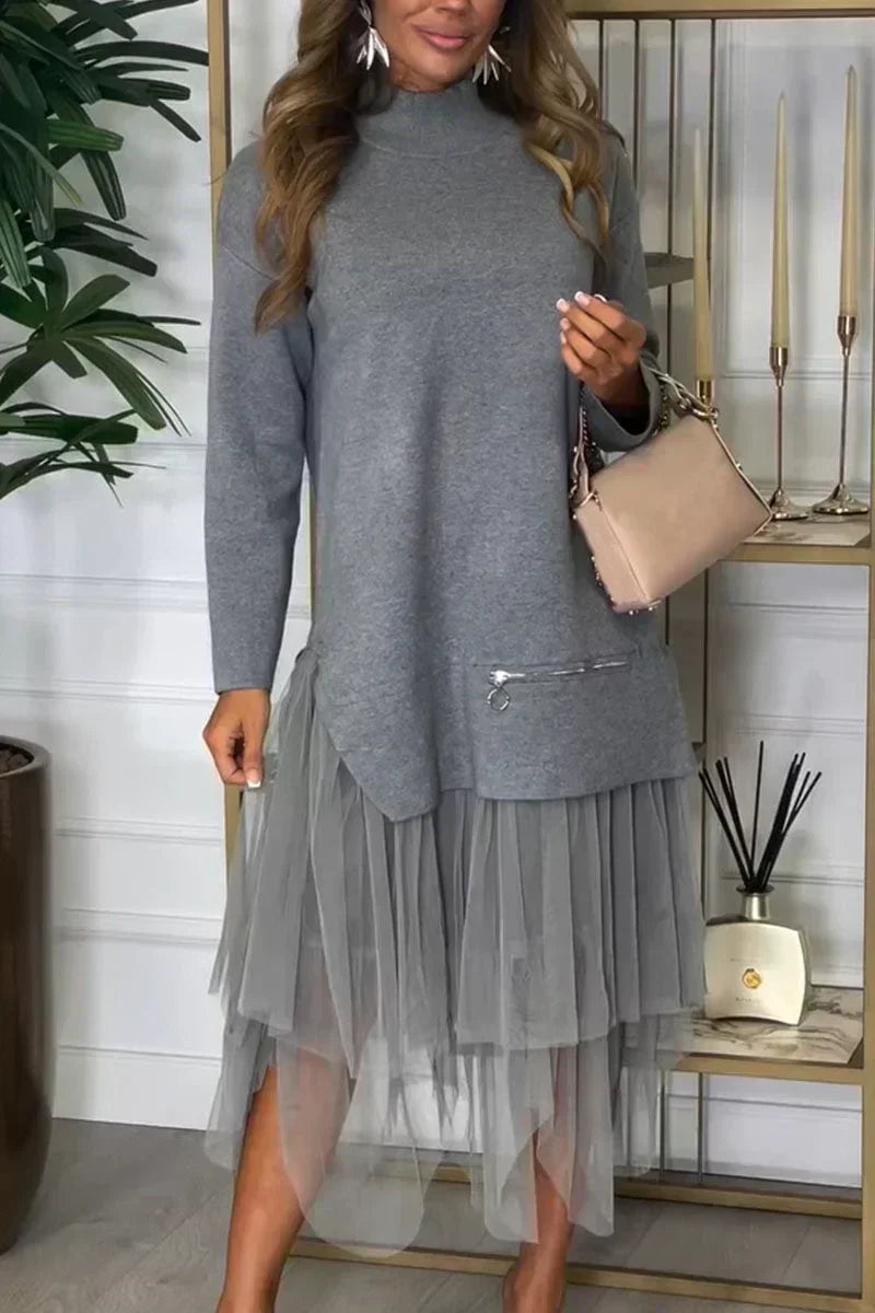 Robe de luxe deux en un