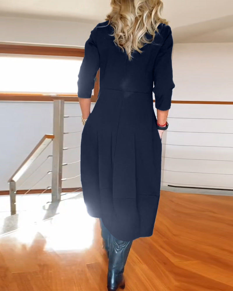 Robe élégante et confortable
