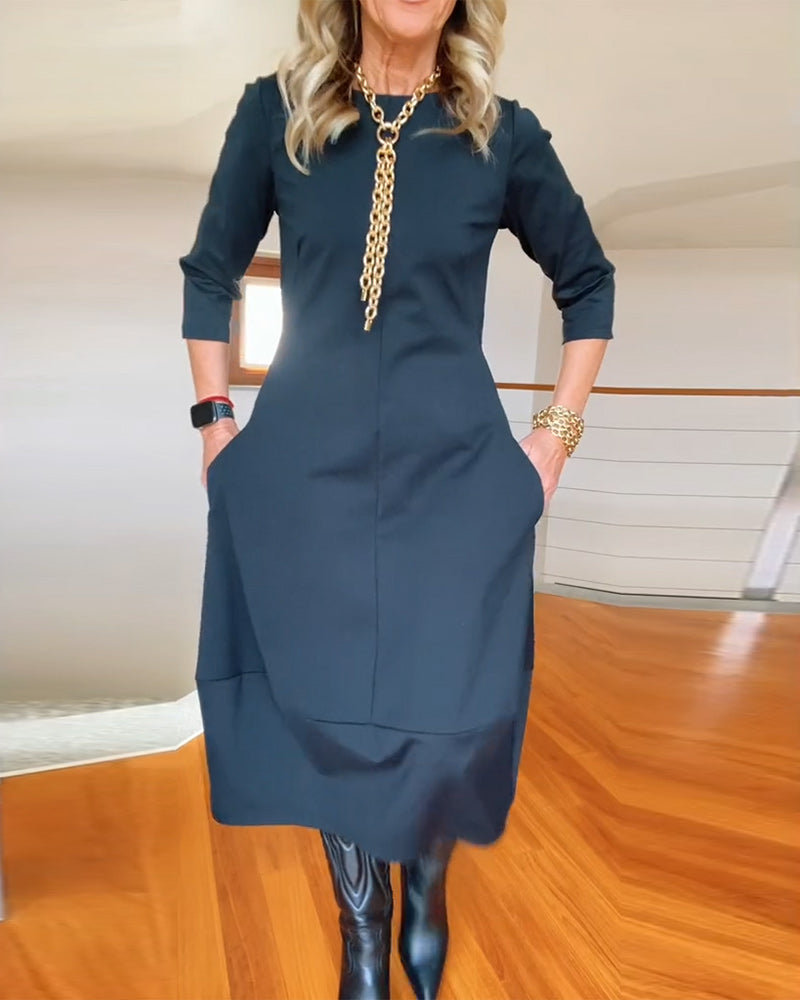 Robe élégante et confortable