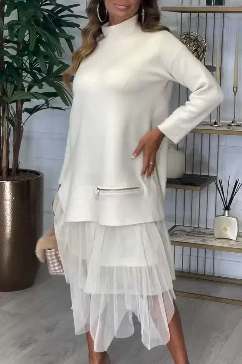 Robe de luxe deux en un