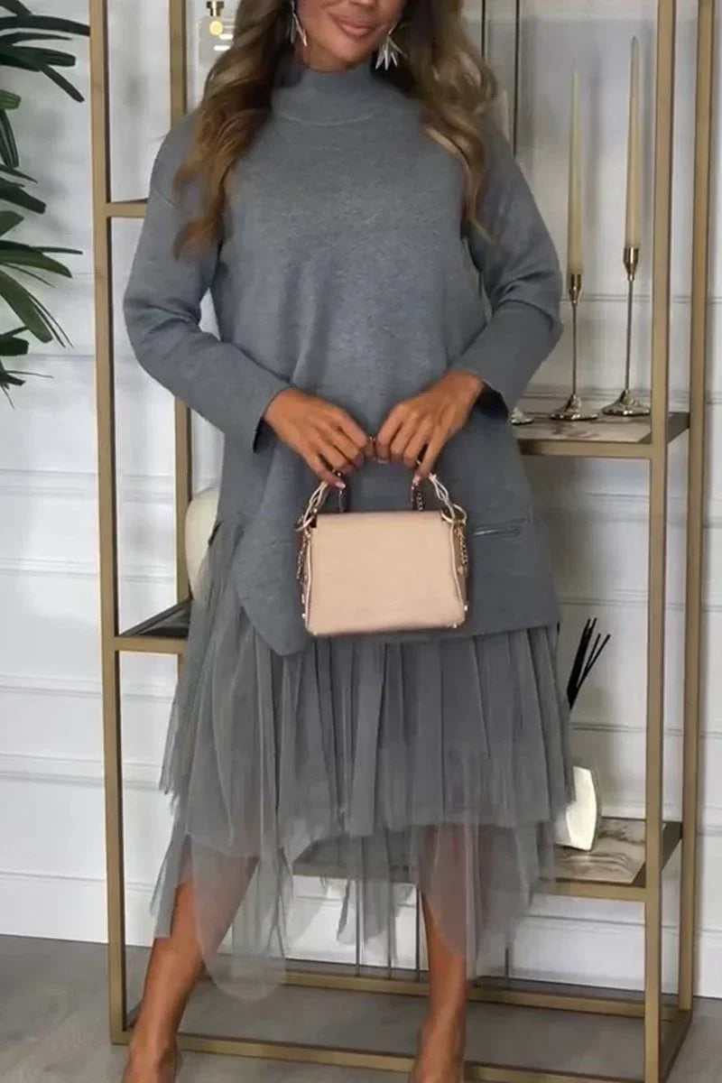 Robe de luxe deux en un