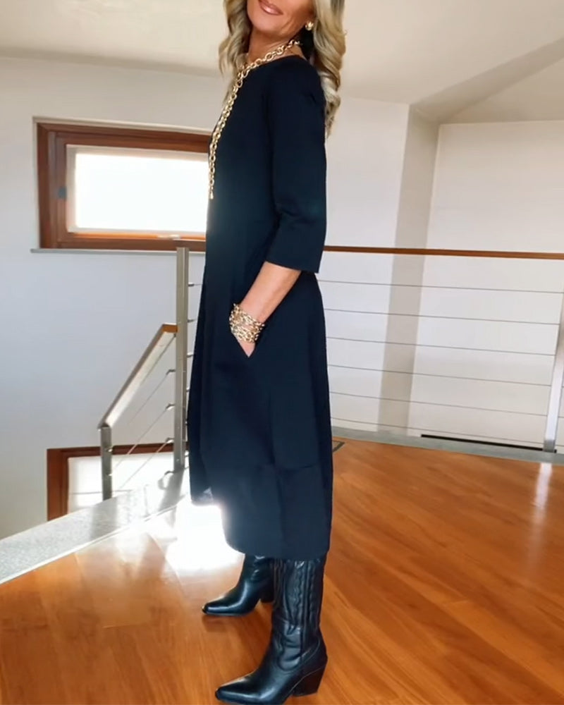 Robe élégante et confortable