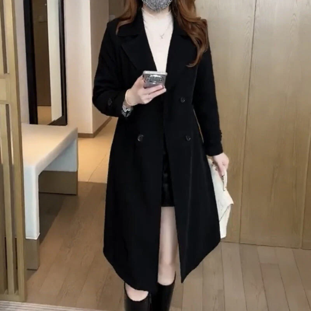 Long trench-coat élégant