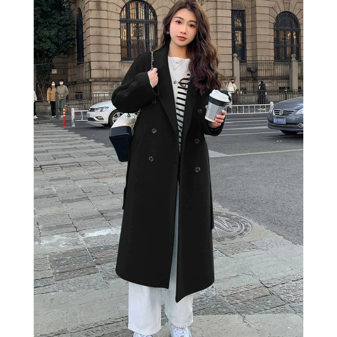 Long trench-coat élégant