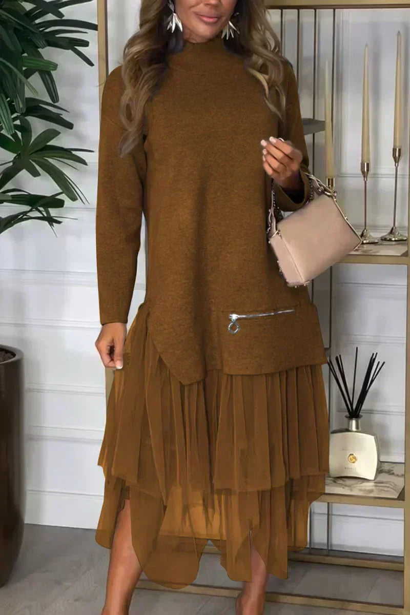 Robe de luxe deux en un