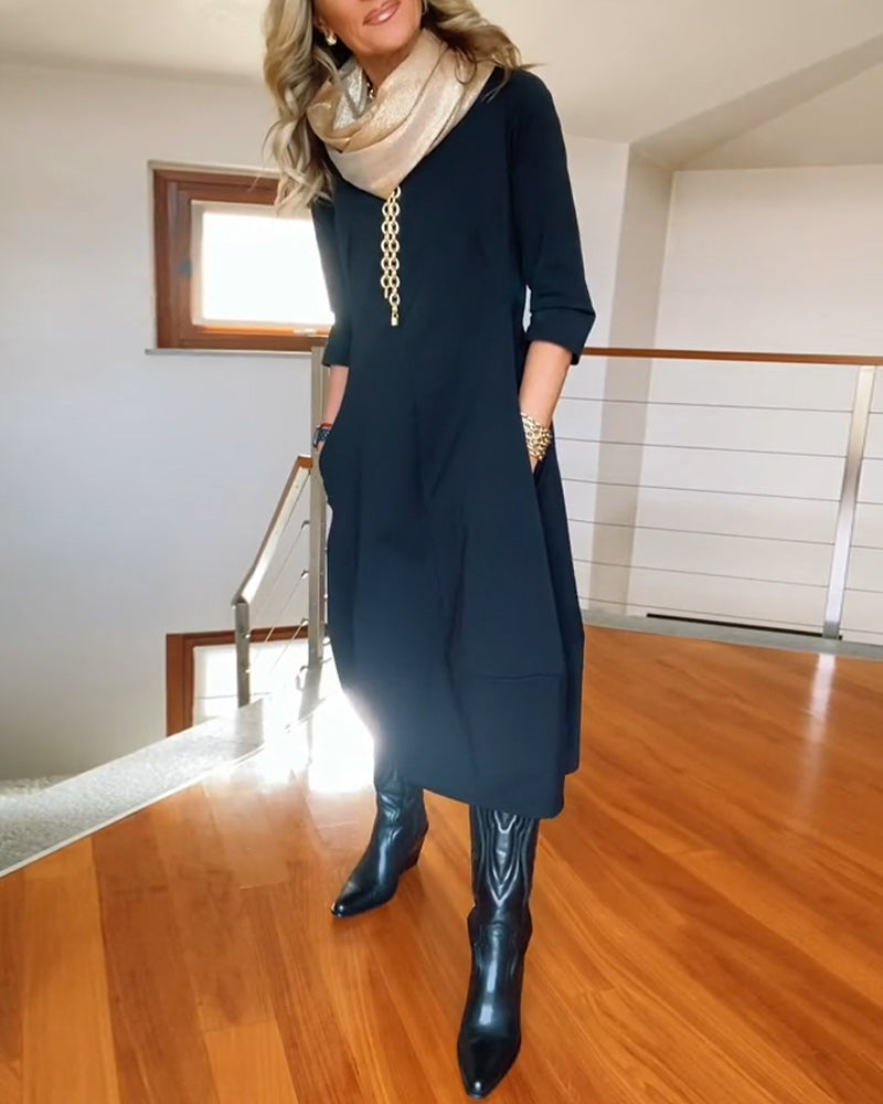 Robe élégante et confortable
