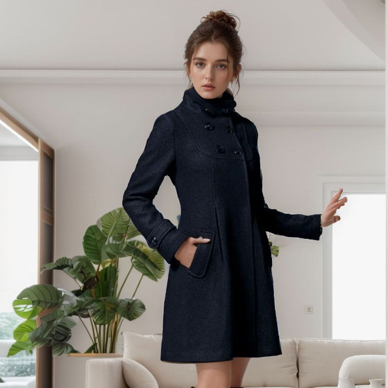 Veste à capuche moderne