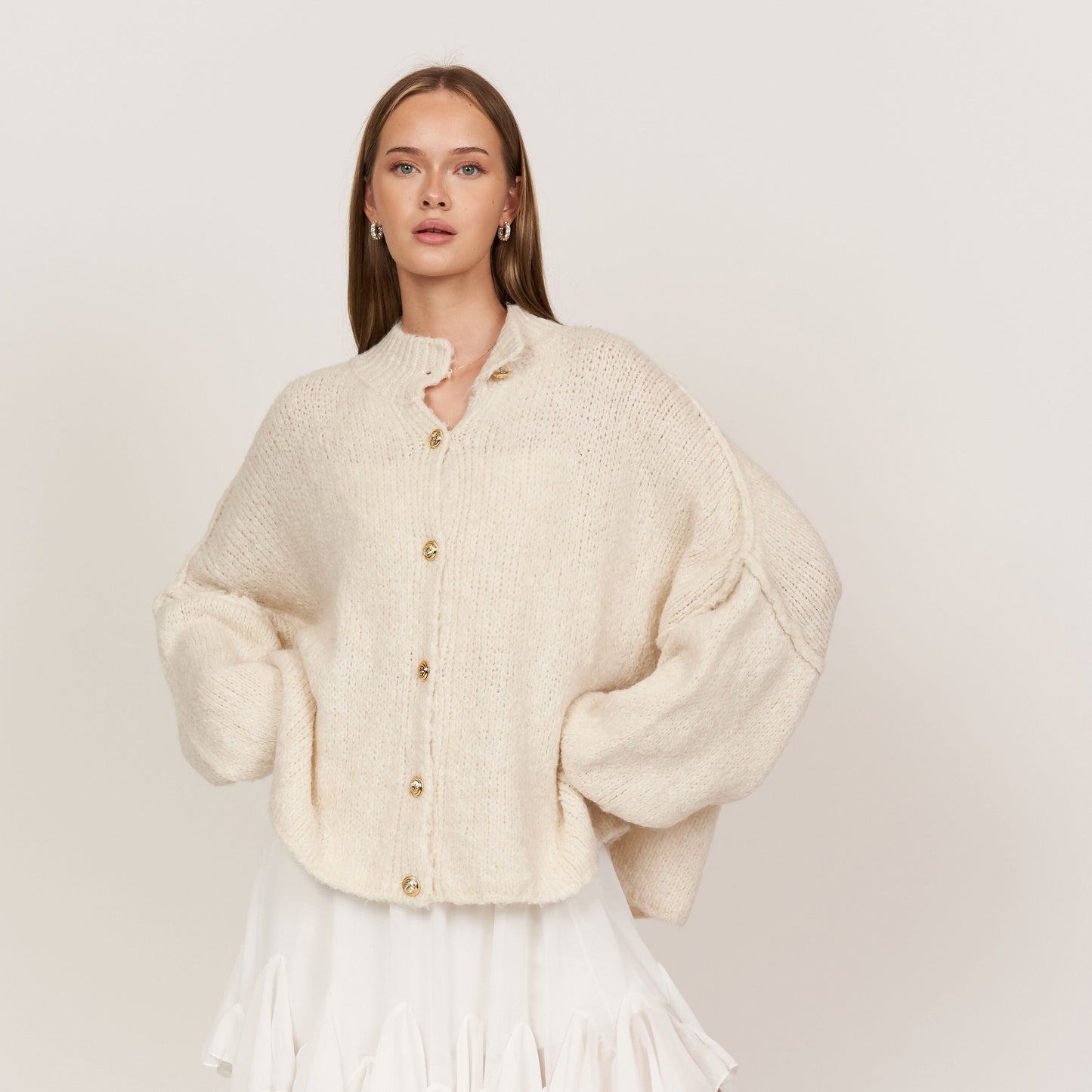 Cardigan surdimensionné