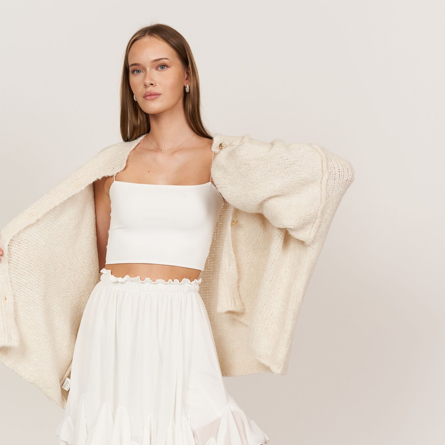 Cardigan surdimensionné