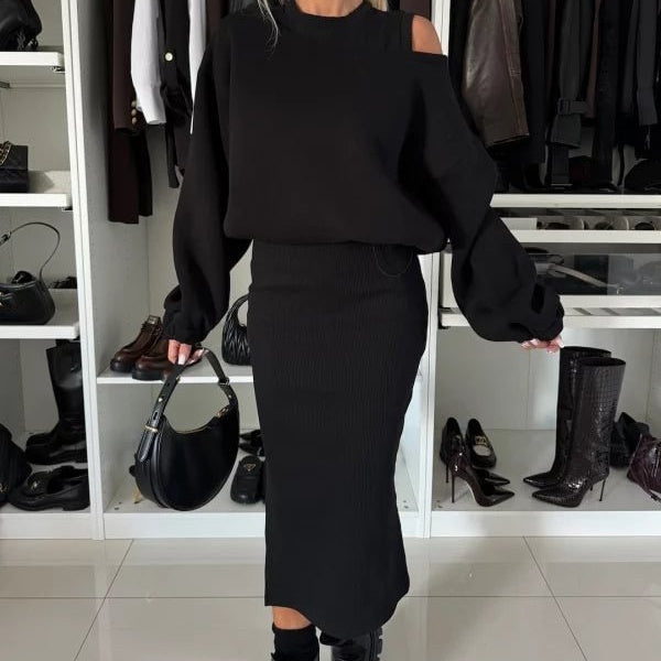 Ensemble deux pièces avec pull