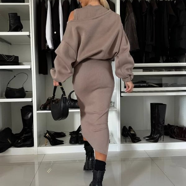 Ensemble deux pièces avec pull