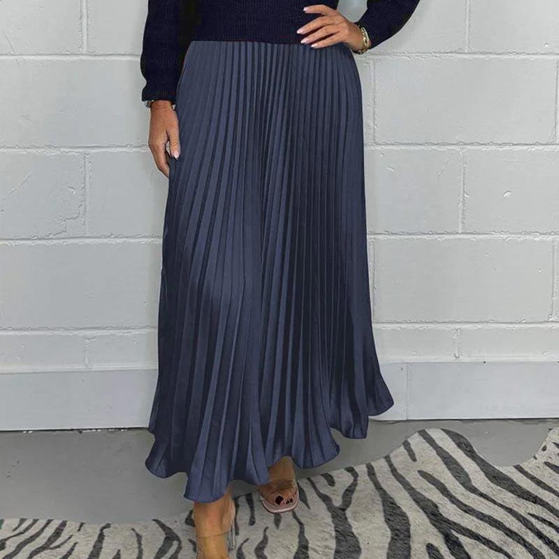 Robe à plis élégante