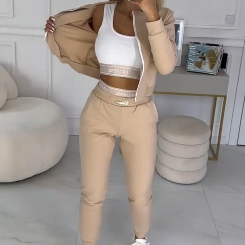 Costume trois pièces zippé