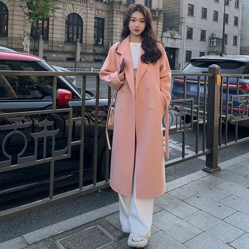 Long trench-coat élégant
