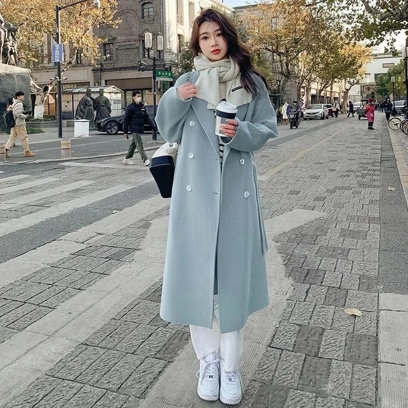 Long trench-coat élégant