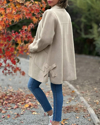 Veste confortable avec boutons