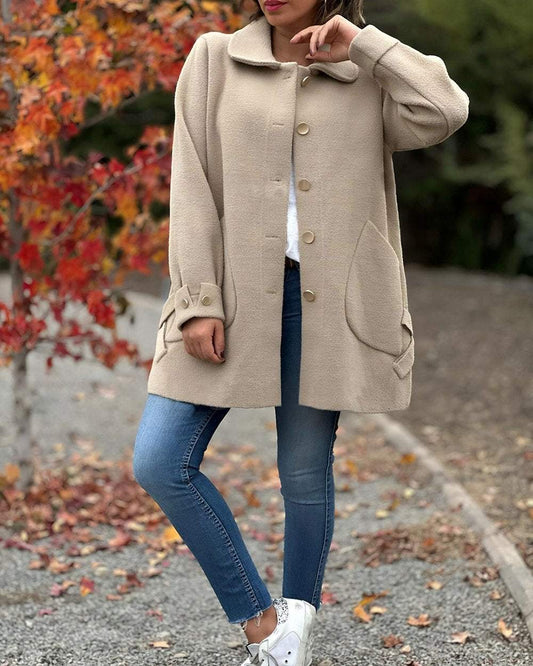 Veste confortable avec boutons