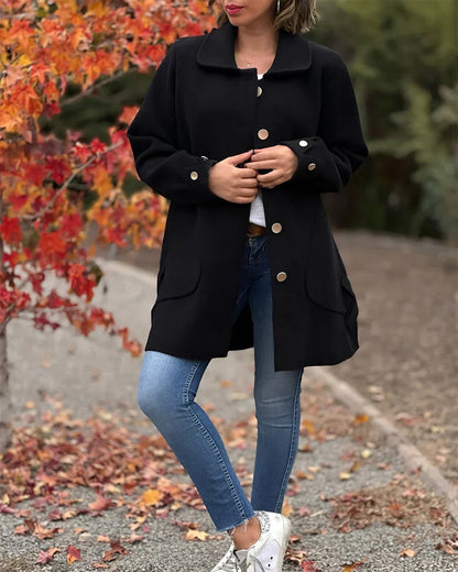 Veste confortable avec boutons