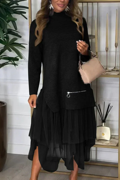 Robe de luxe deux en un