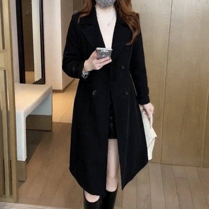Long trench-coat élégant