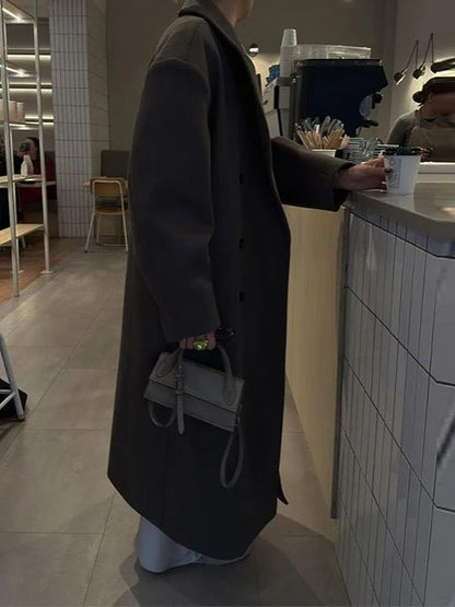 Veste manteau surdimensionnée