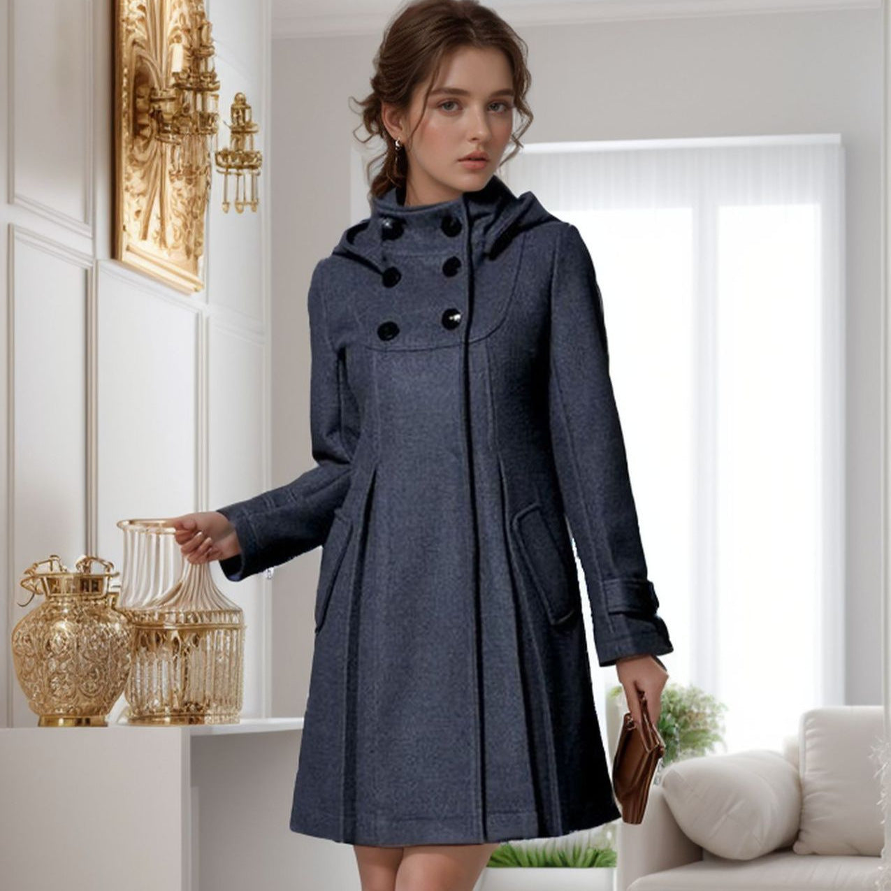 Veste à capuche moderne