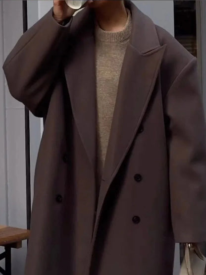 Veste manteau surdimensionnée