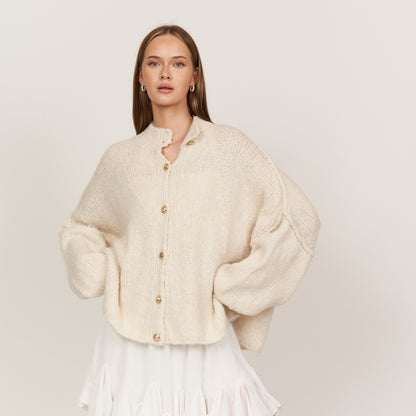 Cardigan surdimensionné