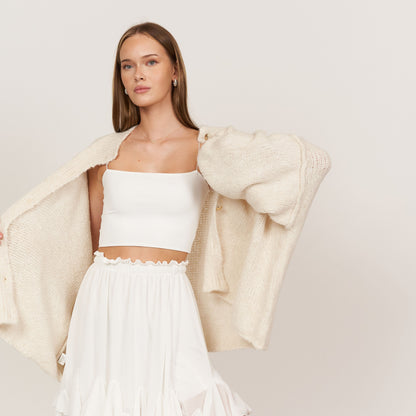 Cardigan surdimensionné