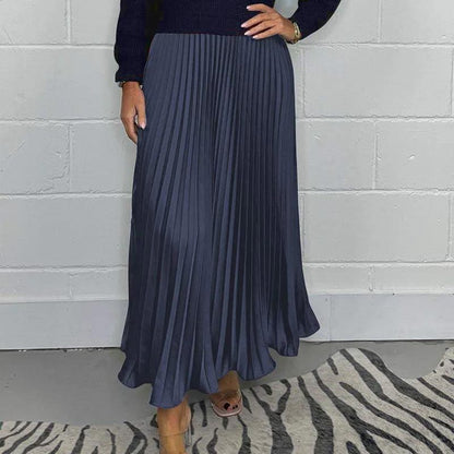 Robe à plis élégante